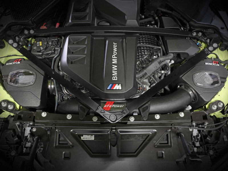 afe bmw m3/m4 (g80/82/83) momentum gt cold air intake system w/ pro dry s filter bmw m3 m4 g80 g82 g8x iconic garage