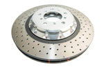 dba bmw 1m (e82) / bmw m3 (e90/92/93) 5000 series drilled front rotor bmw m3 e92 e9x iconic garage