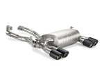 akrapovic bmw m3/m4 (f80/f82) slip-on line (titanium) (req. tips) bmw m3 m4 f80 f82 f8x iconic garage