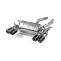 akrapovic 2018 bmw m4 (f82/f83) slip-on line (titanium) bmw m3 m4 f80 f82 f8x iconic garage