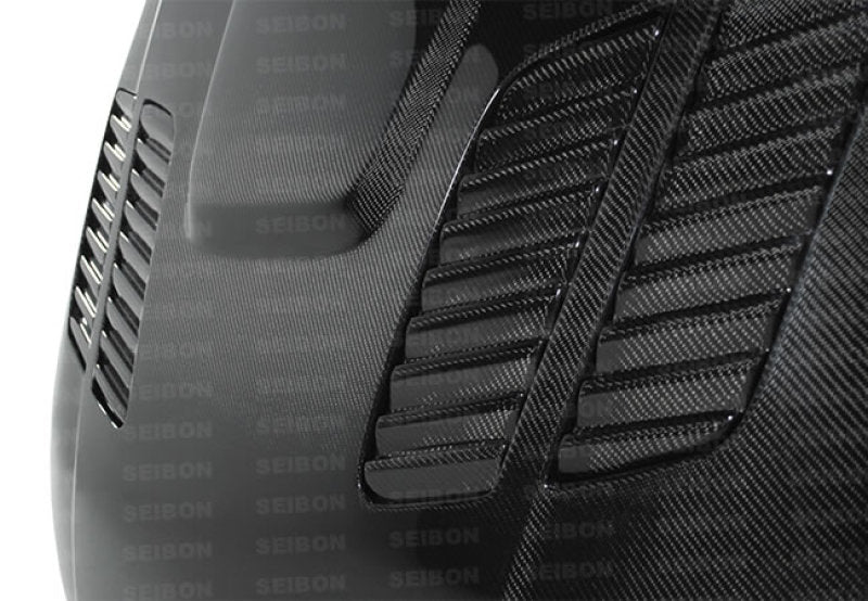 seibon bmw m3 series 2dr (e92) gtr-style carbon fiber hood bmw m3 e92 e9x iconic garage
