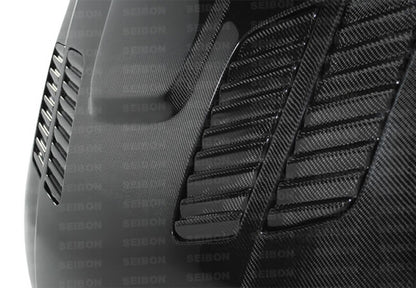 seibon bmw m3 series 2dr (e92) gtr-style carbon fiber hood bmw m3 e92 e9x iconic garage