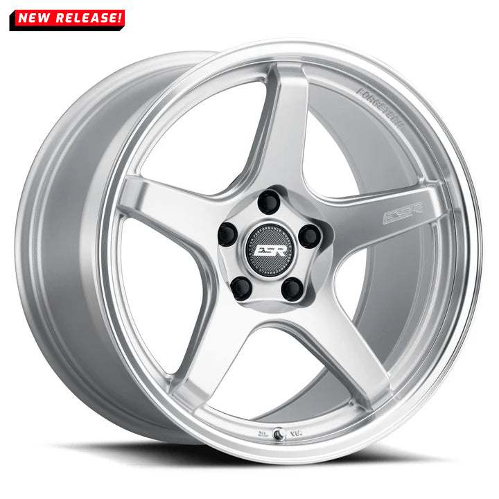 ESR APX6 19x8.5 5x120 Wheel - Hyper Silver Machine Lip wheel for BMW F80/F82/F83 M3 & M4, F87 M2 - Iconic Garage
