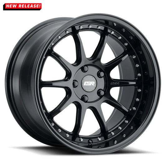 ESR CS12 18x8.5 5x120 Wheel - Gloss Black wheel for BMW E90/E92/E93 M3, F80/F82/F83 M3 & M4, F87 M2 - Iconic Garage