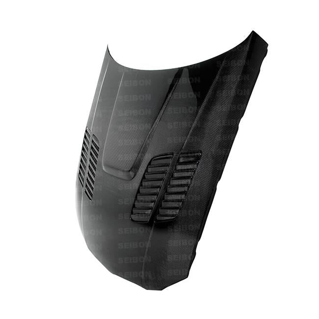 seibon bmw m3 series 2dr (e92) gtr-style carbon fiber hood bmw m3 e92 e9x iconic garage