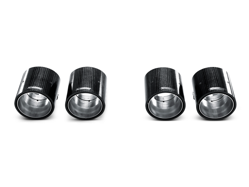 akrapovic bmw m3 (e90/e92/e93) tail pipe set (carbon) bmw m3 e92 e9x iconic garage