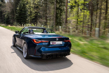 kw 2022+ bmw m4 (g83) cabrio awd coilover kit v4 (competition model only) bmw m3 m4 g80 g82 g8x iconic garage