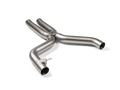 akrapovic 2021+ bmw g87 m2, g80 m3 & g82 m4 evolution short link pipe w/o resonator (titanium) bmw m3 m4 g80 g82 g8x iconic garage