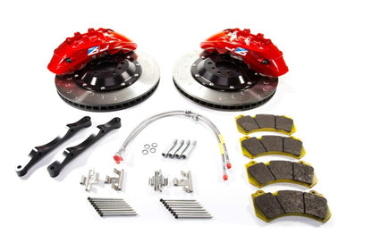 alcon 2015+ bmw m3 f80 400x34mm 6 piston front brake upgrade kit - red bmw m3 m4 f80 f82 f8x iconic garage