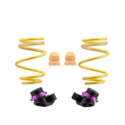 kw bmw m3/m4 g80/g82 height adjustable spring kit bmw m3 m4 g80 g82 g8x iconic garage
