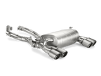 akrapovic bmw m3/m4 (f80/f82) slip-on line (titanium) (req. tips) bmw m3 m4 f80 f82 f8x iconic garage