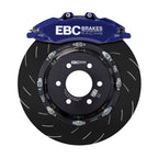 ebc racing bmw m3 (e90/e92/e82) blue apollo-6 calipers 380mm rotors front big brake kit bmw m3 e92 e9x iconic garage