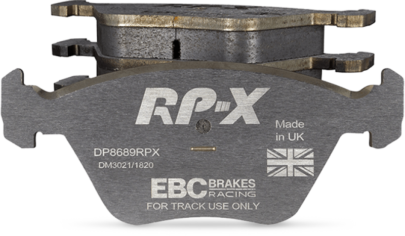ebc racing bmw m3 4.0l (e90) rp-x rear brake pads bmw m3 e92 e9x iconic garage