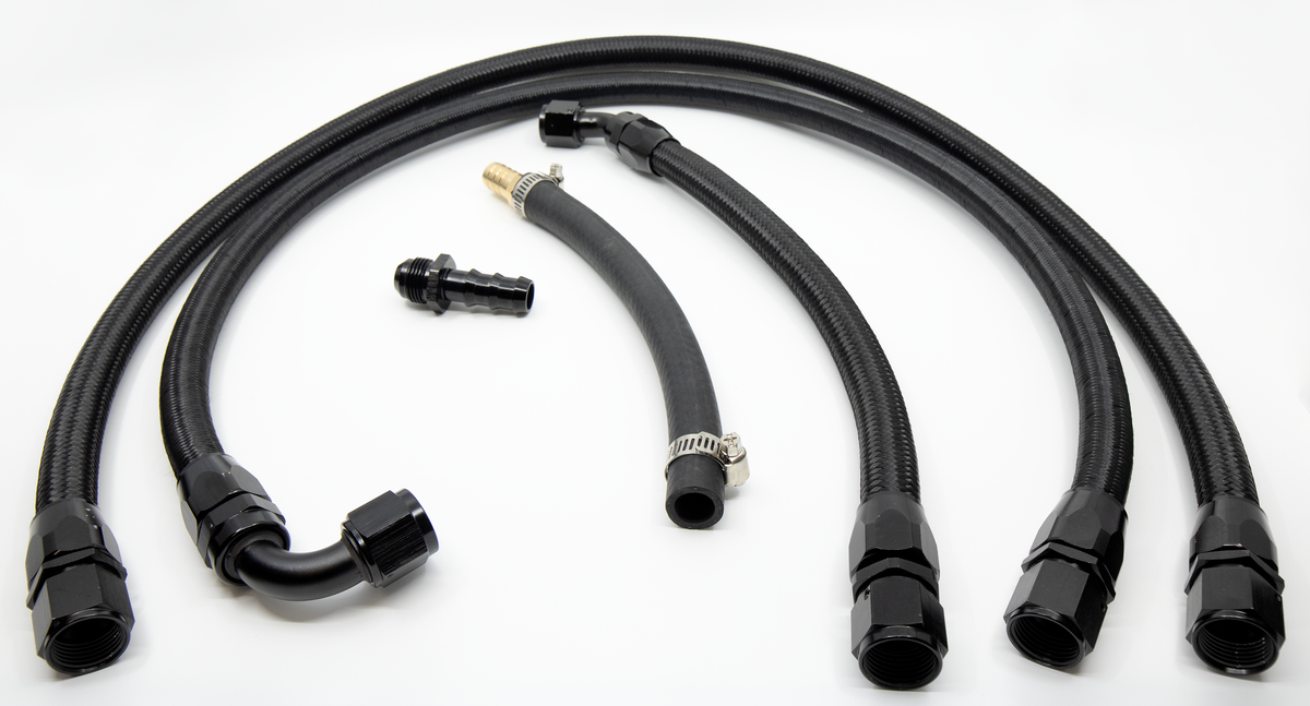 S65 CATCH CAN PROJECT - Standard Kit with ESS Supercharger Hoses - NRW Design BMW performance part - Iconic Garage