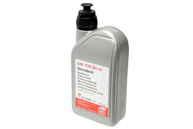 Manual Transmission Fluid (1 Liter) 75W - febi bilstein (G052171A2) - Pack of 2