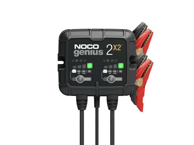 NOCO GENIUS2X2 2-Bank 4A Battery Charger by NOCO - fits 2018–2023 BMW F90 M5