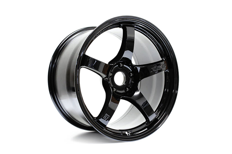 Gram Lights 57CR 19x9.5 ET25 5x112 Glossy Black