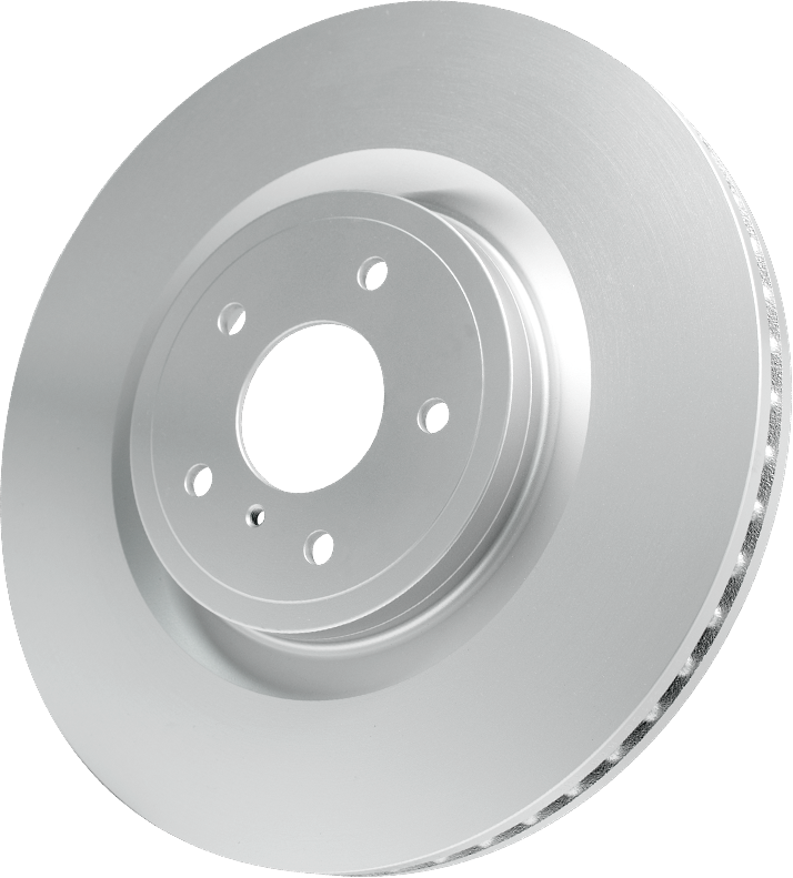 M2 Front Left Drilled Hi-Carbon Alloy Geomet Coated Rotor - F87 M2