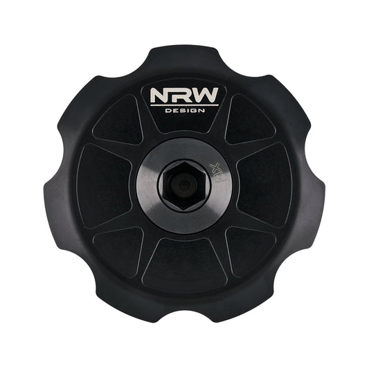 S58 Billet Multi Baffled Oil Cap with AN Swivel Option - Oil Cap Only - NRW Design BMW performance part - Iconic Garage