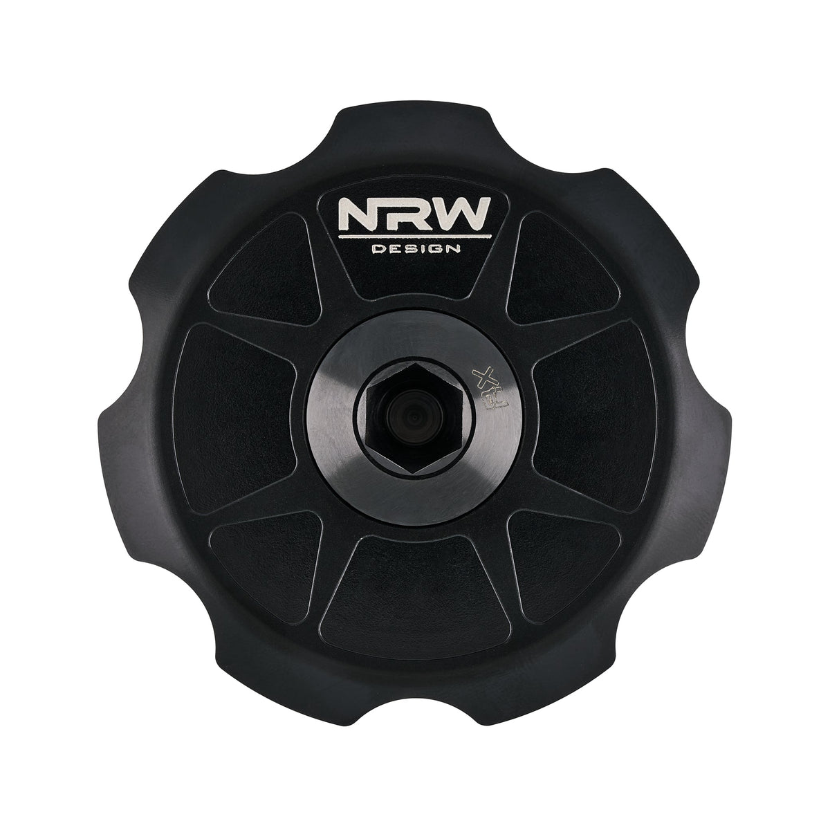 S58 Billet Multi Baffled Oil Cap with AN Swivel Option - Oil Cap with AN Swivel Fitting - NRW Design BMW performance part - Iconic Garage