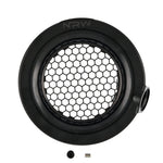 4" Single Turbo Velocity Stack with 1/8" NPT and 12AN Intake Port - Black - NRW Design BMW performance part - Iconic Garage