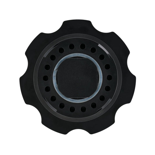 S58 Billet Multi Baffled Oil Cap with AN Swivel Option - Oil Cap with AN Swivel Fitting - NRW Design BMW performance part - Iconic Garage