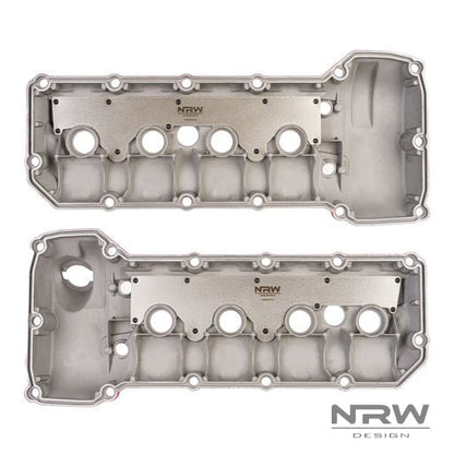 S65 ALUMINUM VALVE COVER SET - OEM Grey - NRW Design BMW performance part - Iconic Garage
