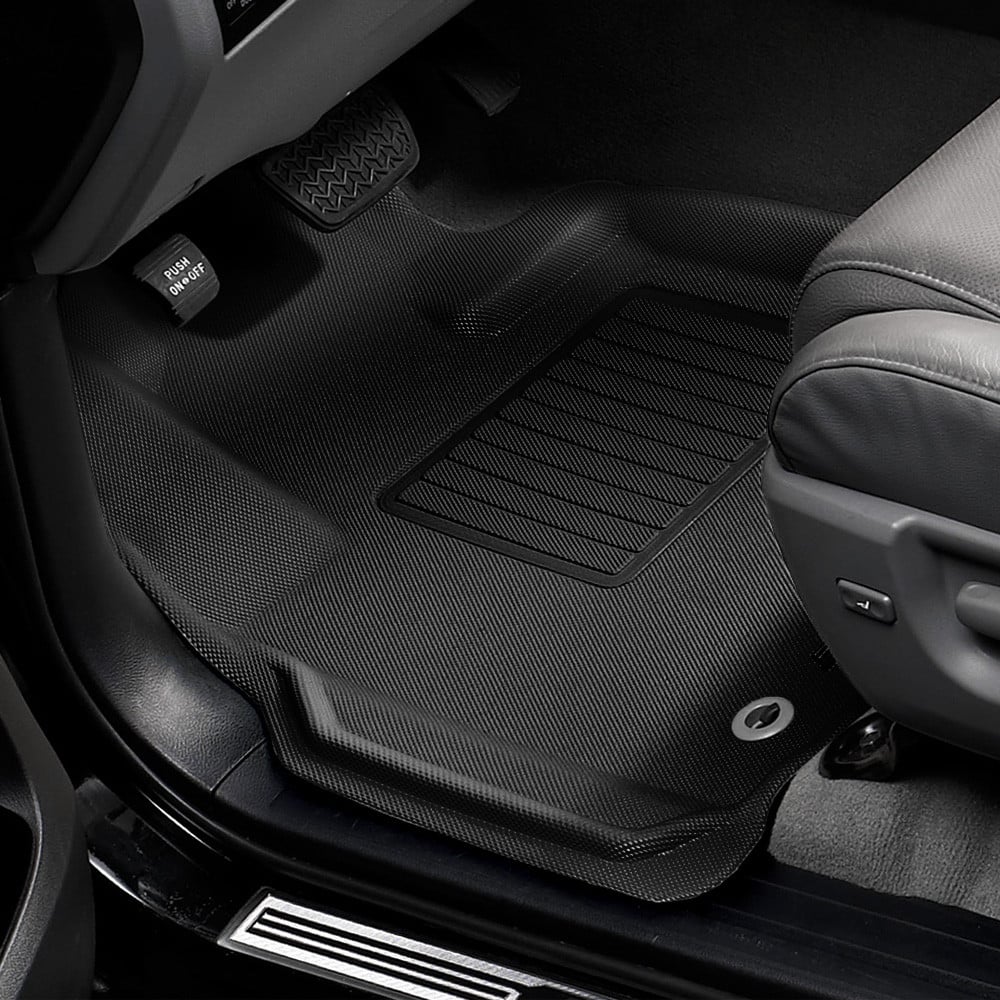 3D MAXpider Kagu 1st & 2nd Row Floormats - Black (E93)
