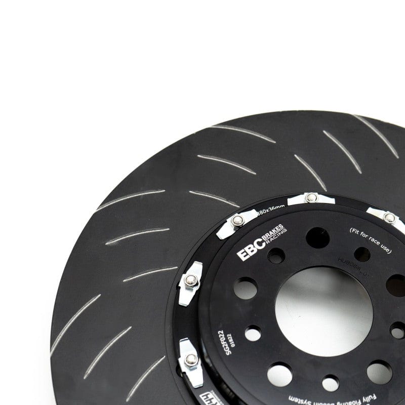 EBC Racing 2021+ BMW M3/M4 (G80/G82/G87) Rear Brake Kit w/ Ultimax Pads and 2pc SG Racing Rotors