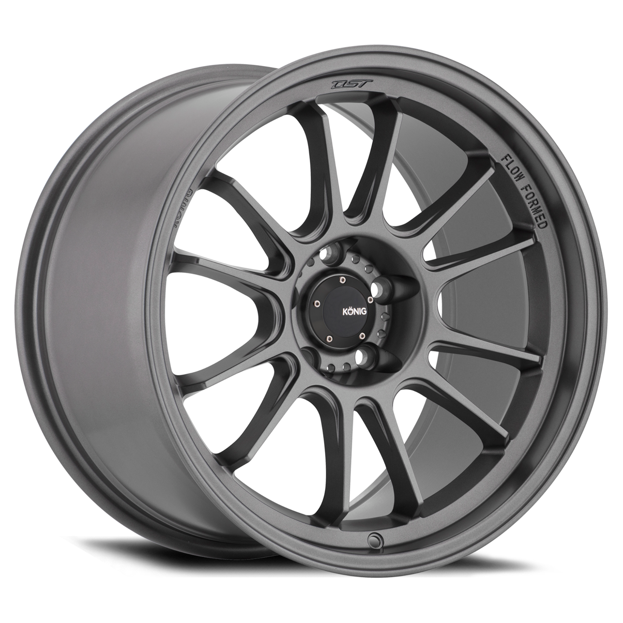 Konig Hypergram 18x11 ET25 5x120 Matte Grey