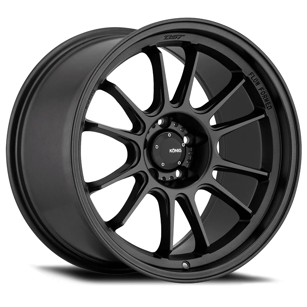 Konig Hypergram 18x11 ET25 5x120 Matte Black