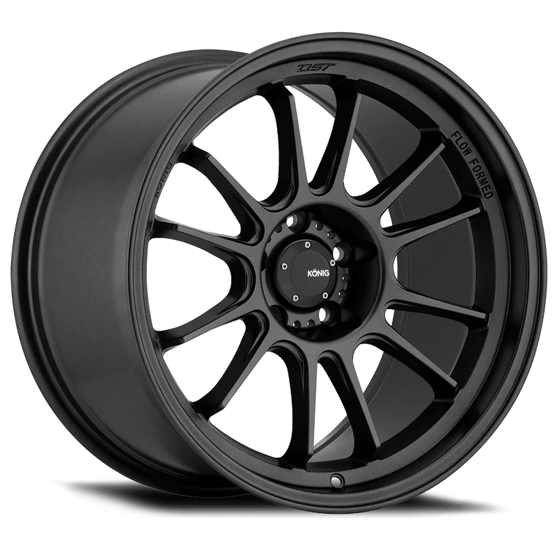 Konig Hypergram 18x11 ET25 5x120 Matte Black