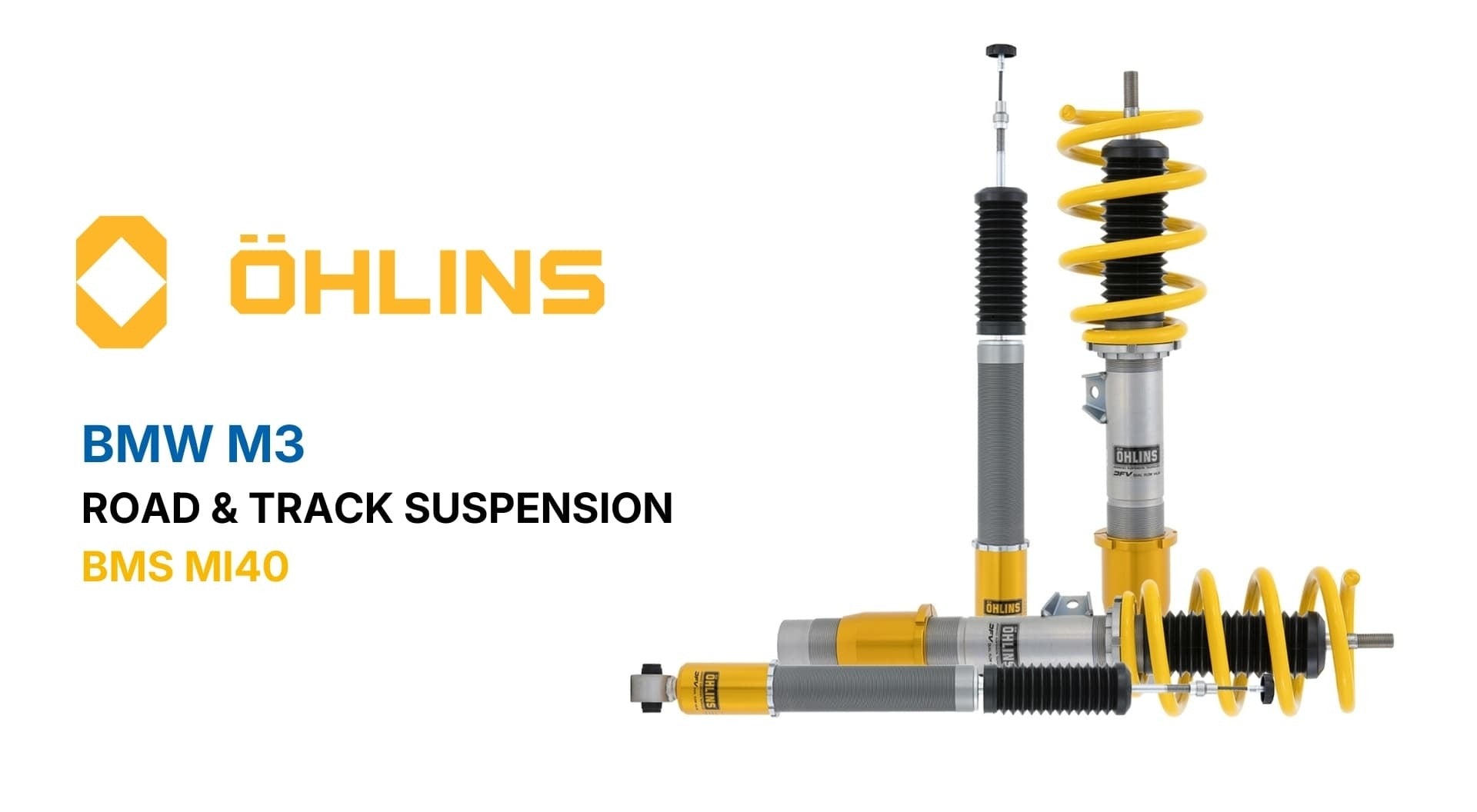 Ohlins 08-13 BMW M3 (E9X) Road & Track Coilover System (E90 E92 E93)