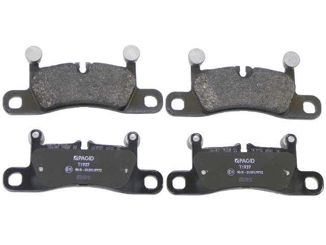 Brake Pad Set - Rear - Hella Brake Systems (PAA698451A)