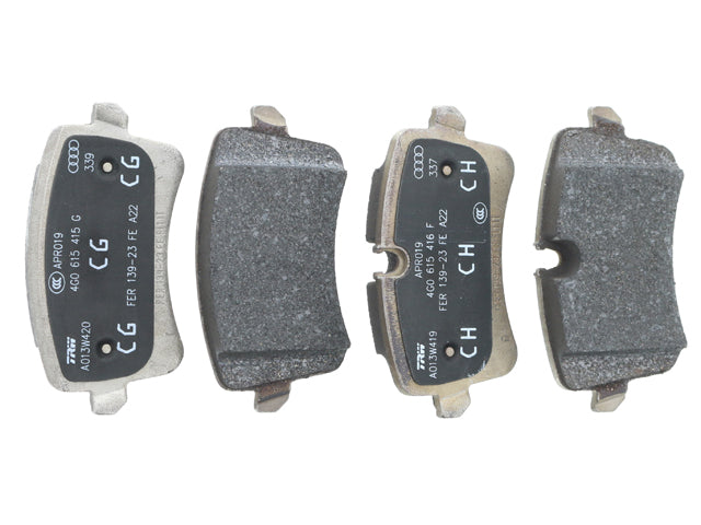 Brake Pad Set - Rear - Genuine Porsche (PAB698451)
