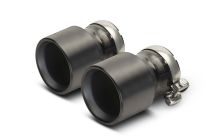 Remus 2021+ BMW M3 (G80)/M4 (G82) Quad 100mm Titanium Black PVD Coated Tail Pipe Set
