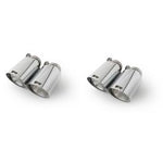 Remus BMW M3 F80 Axle Back Exhaust w/Chrome Tail Pipe Set
