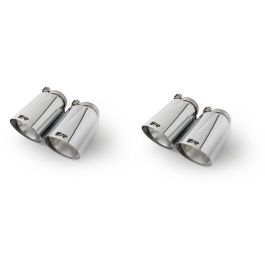 Remus BMW M3 F80 Axle Back Exhaust w/Chrome Tail Pipe Set