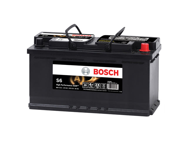 Battery - Bosch S6 AGM High Performance - Bosch S6 (S6588B)