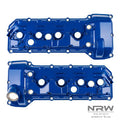 S65 ALUMINUM VALVE COVER SET - Smooth Blue (PMB-0770) - NRW Design BMW performance part - Iconic Garage