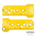S65 ALUMINUM VALVE COVER SET - Smooth Yellow (PMB-4847) - NRW Design BMW performance part - Iconic Garage