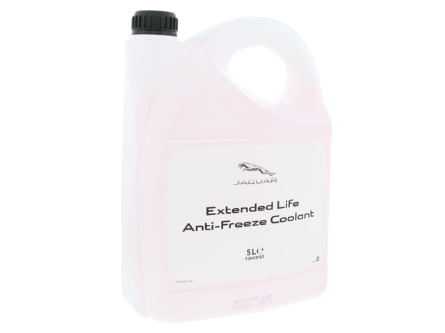 Coolant / Antifreeze (5 Liter) - Genuine Jaguar (T2H59153) - Pack of 8