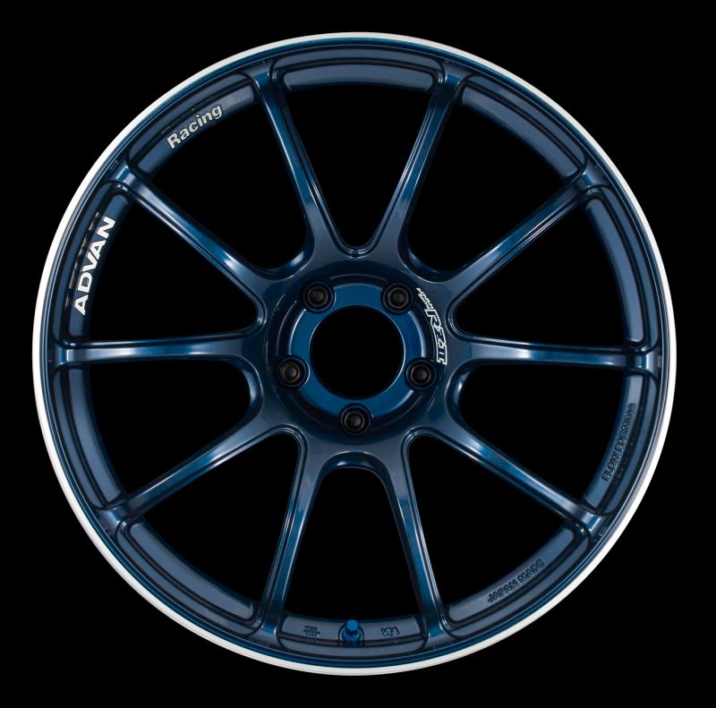 Advan RZII 19x9.5 ET35 5x120 Racing Indigo Blue
