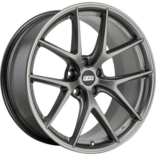 bbs ci-r 20x10 et25 5x112 platinum silver polished rim protector