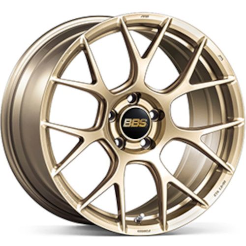 bbs re-v7 20x9.5 et15 5x112 gloss gold