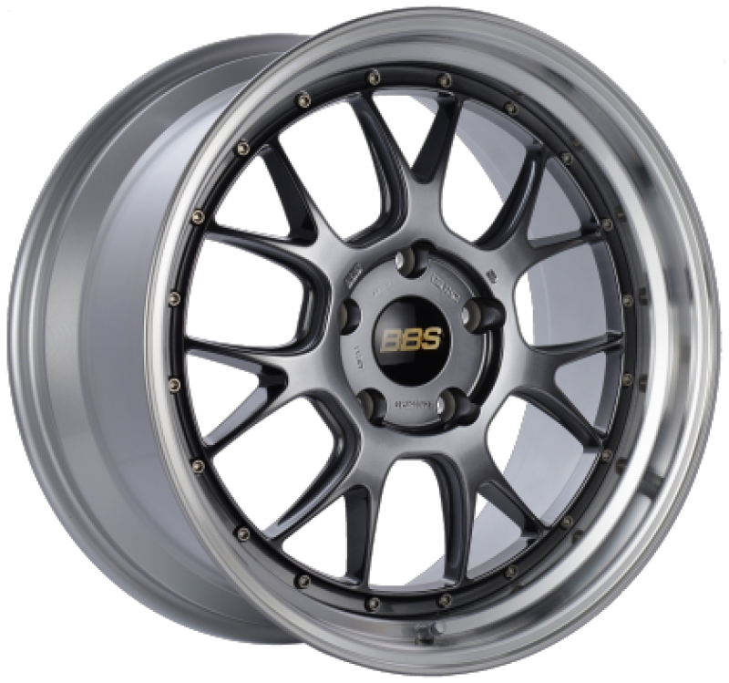 BBS LM-R 19x10 ET20 5x120 Diamond Black Center Diamond Cut Lip