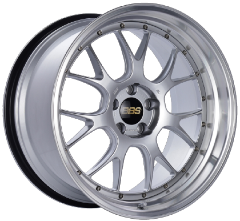 BBS LM-R 19x10 ET20 5x120 Diamond Silver Center Diamond Cut Lip
