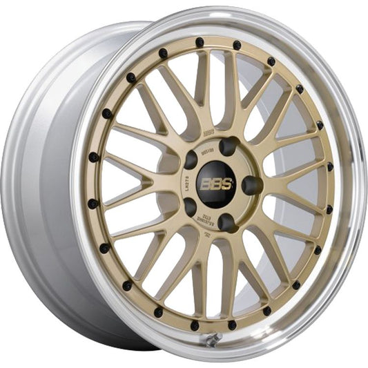 bbs lm 20x10.5 et15 5x112 selenite bronze center diamond cut lip