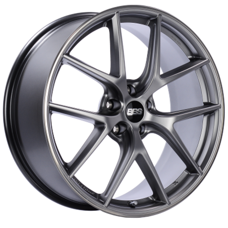 BBS CI-R 19x9 ET20 5x120 Platinum Silver Polished Rim Protector