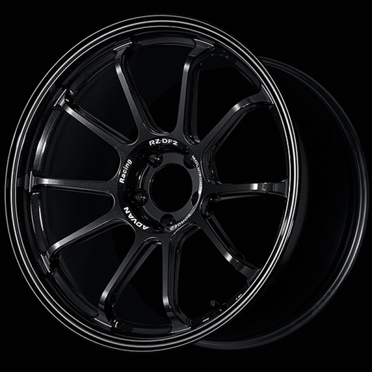Advan RZ-DF2 19x10.5 ET32 5x120 Racing Titanium Black